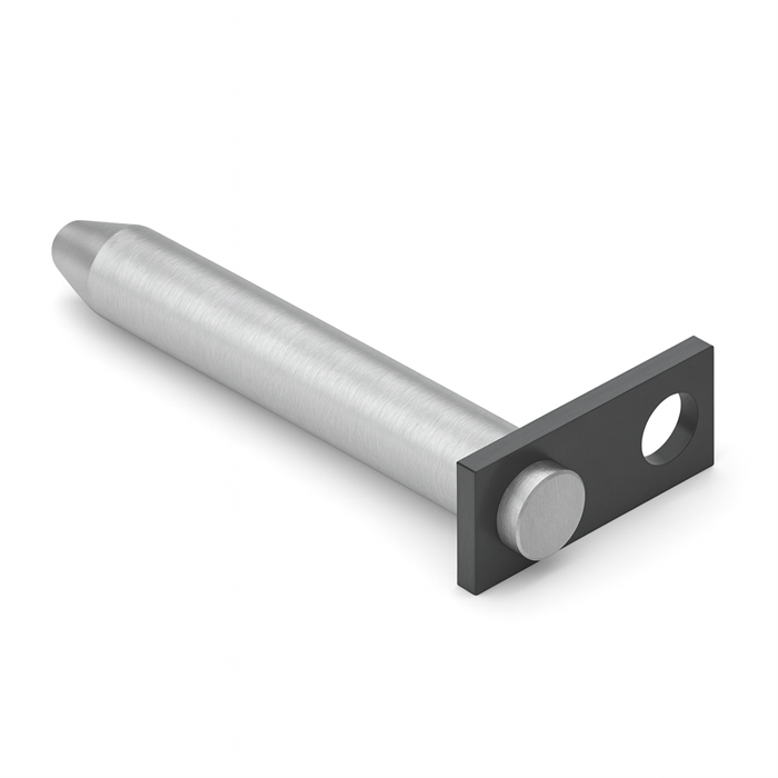 Bolzen Ø35x266L ohne Schmierung & Arretierloch