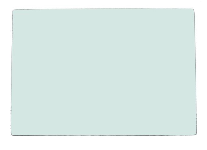 Untere Frontscheibe für Bagger