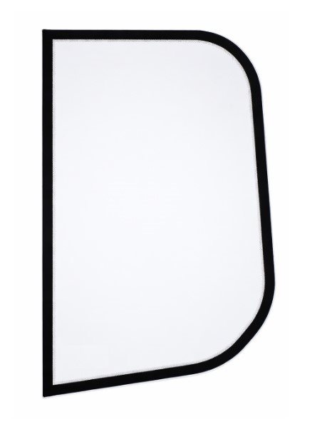 Seitenscheibe hinter der Tür