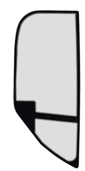 Rechte Seitenscheibe hinter der Tür