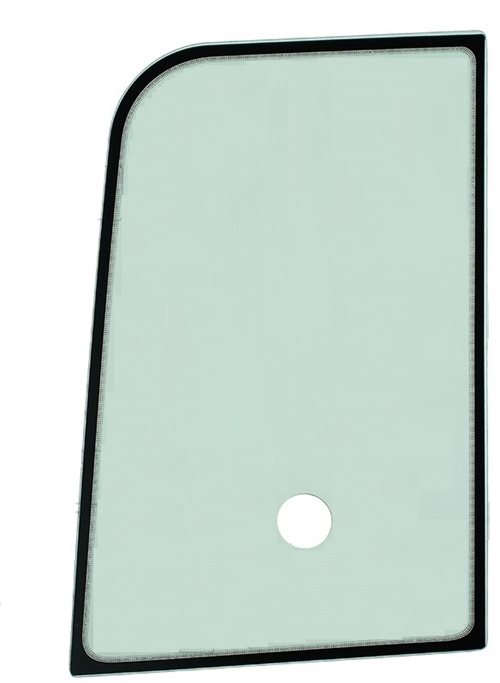 Linke obere Türscheibe