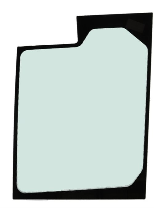 Untere linke Türscheibe