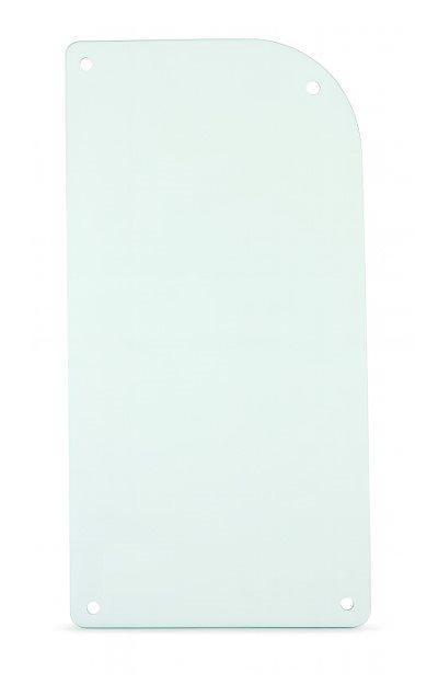 Seitenscheibe hinter der Tür