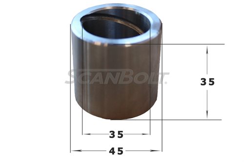 Buchse 35 x 45 x 35L